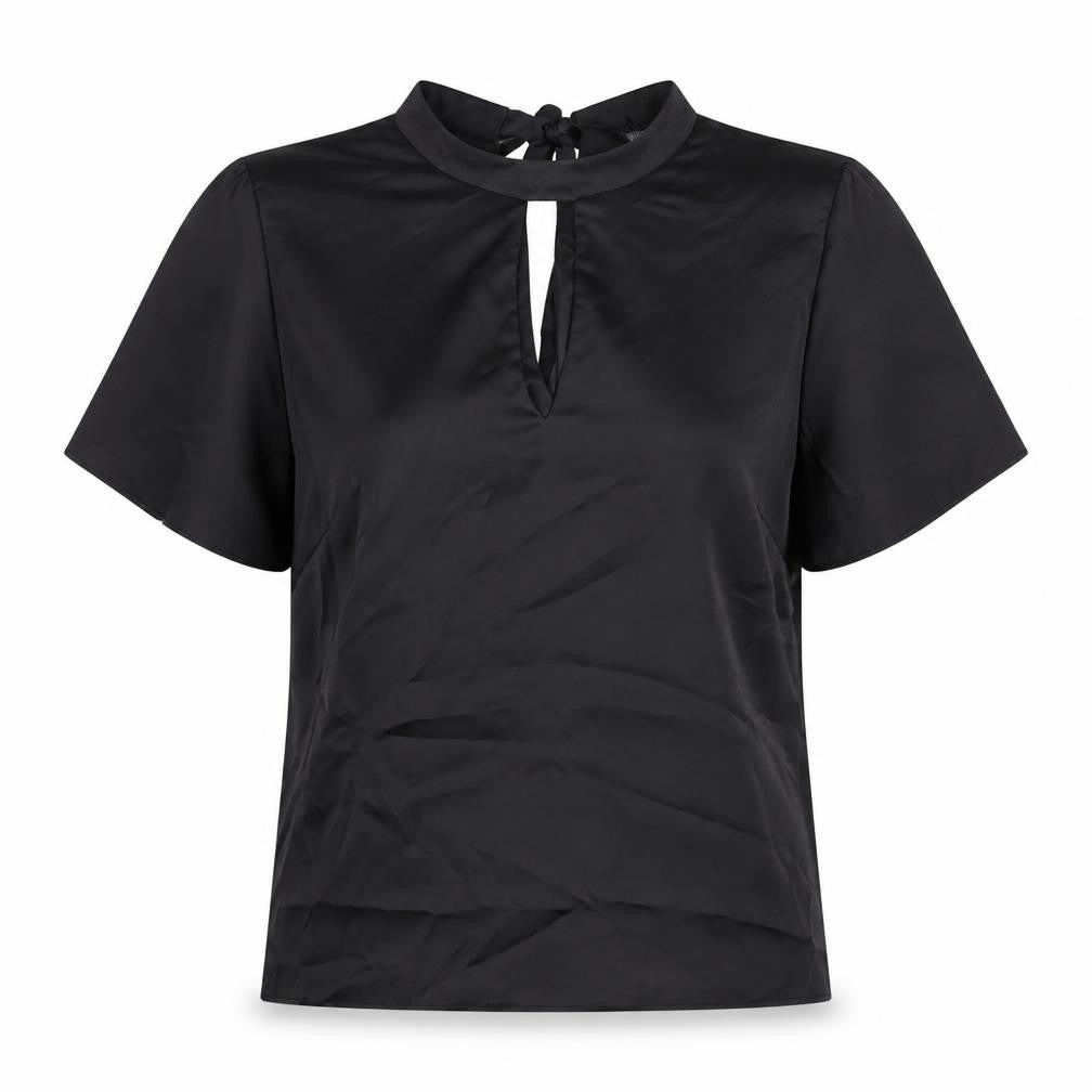 Womens UK Size 8 Friends Like These Black Basic T-Shirt