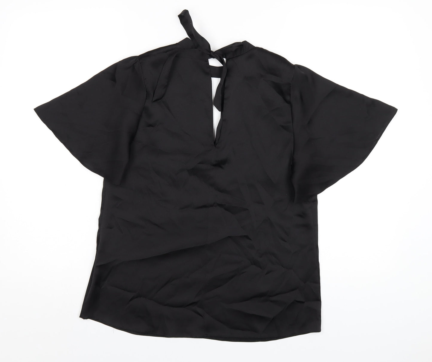 Womens UK Size 8 Friends Like These Black Basic T-Shirt