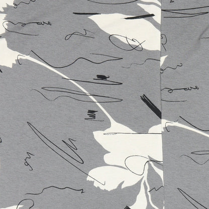 NEXT Womens Grey Geometric Polyester T-Shirt Dress Size 12 Round Neck Pullover