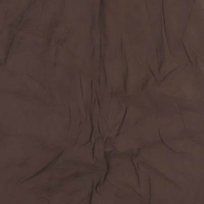 Apricot Womens Brown Viscose Straight & Pencil Skirt Size 14 Zip