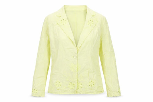 Womens UK Size 14 Per Una Yellow Jacket