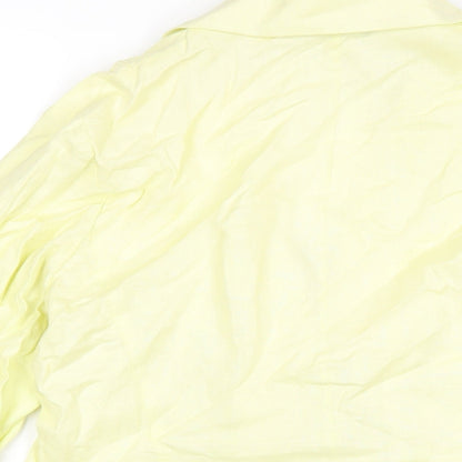 Womens UK Size 14 Per Una Yellow Jacket