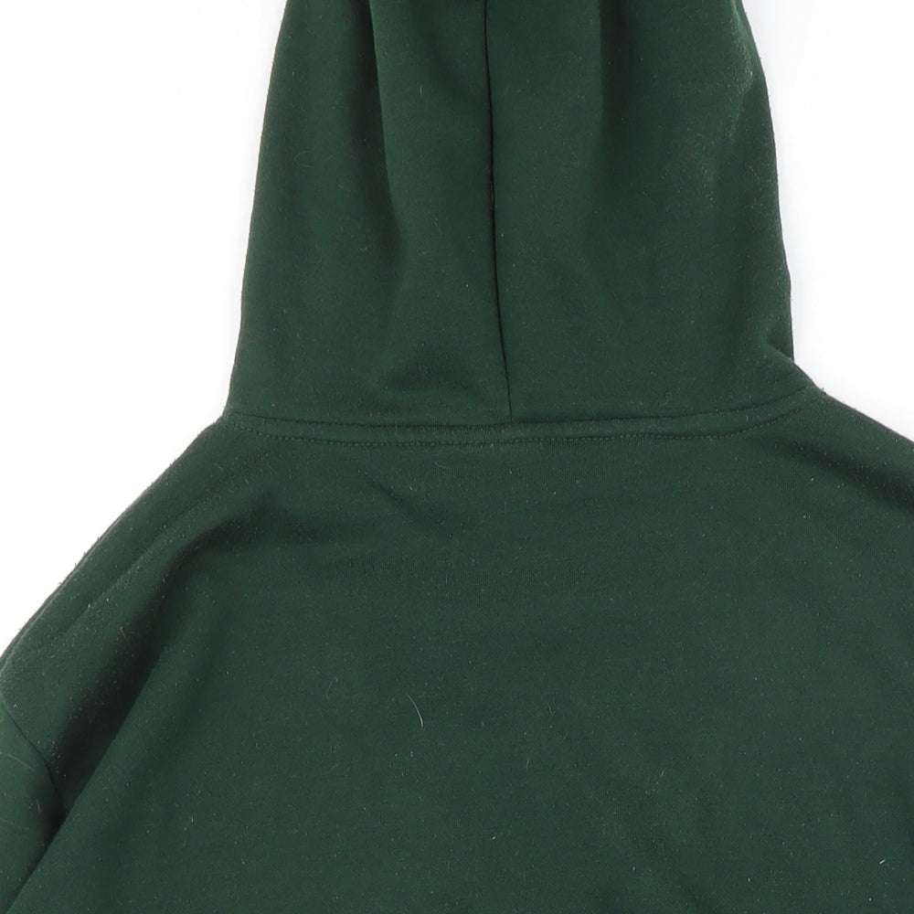 Womens UK Size S Disney Green Pullover Hoodie