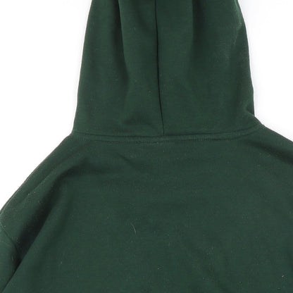 Womens UK Size S Disney Green Pullover Hoodie