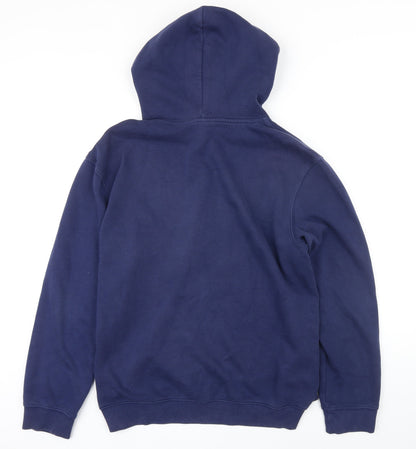 Mens UK Size M H&M Blue Pullover Hoodie