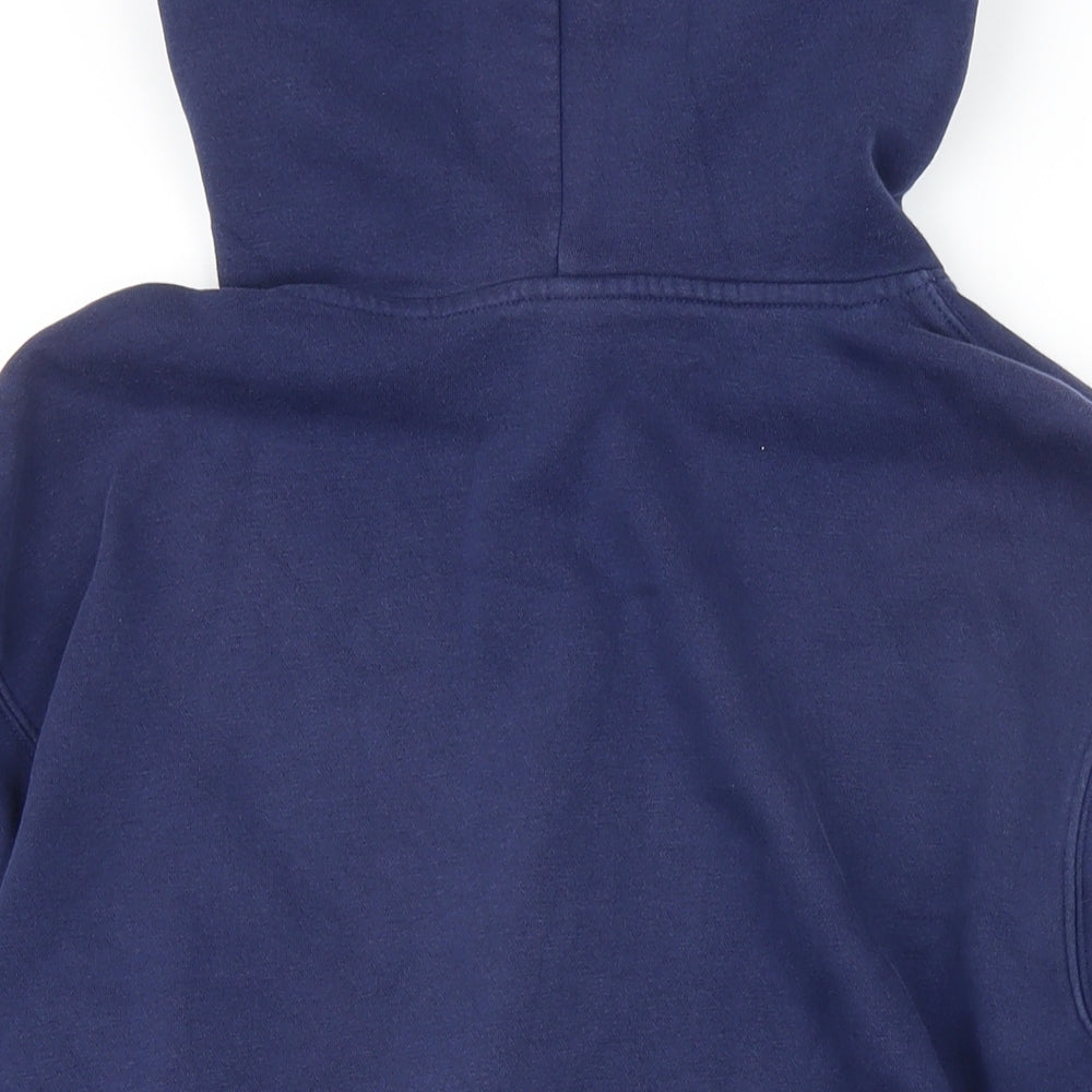 Mens UK Size M H&M Blue Pullover Hoodie