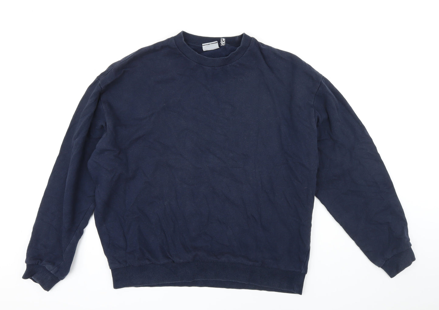 Mens UK Size S ASOS Blue Pullover Sweatshirt