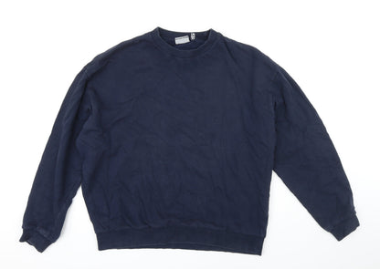Mens UK Size S ASOS Blue Pullover Sweatshirt