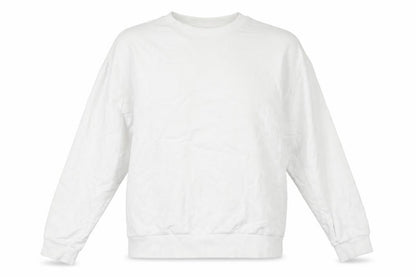 Womens UK Size L ASOS White Pullover Sweatshirt