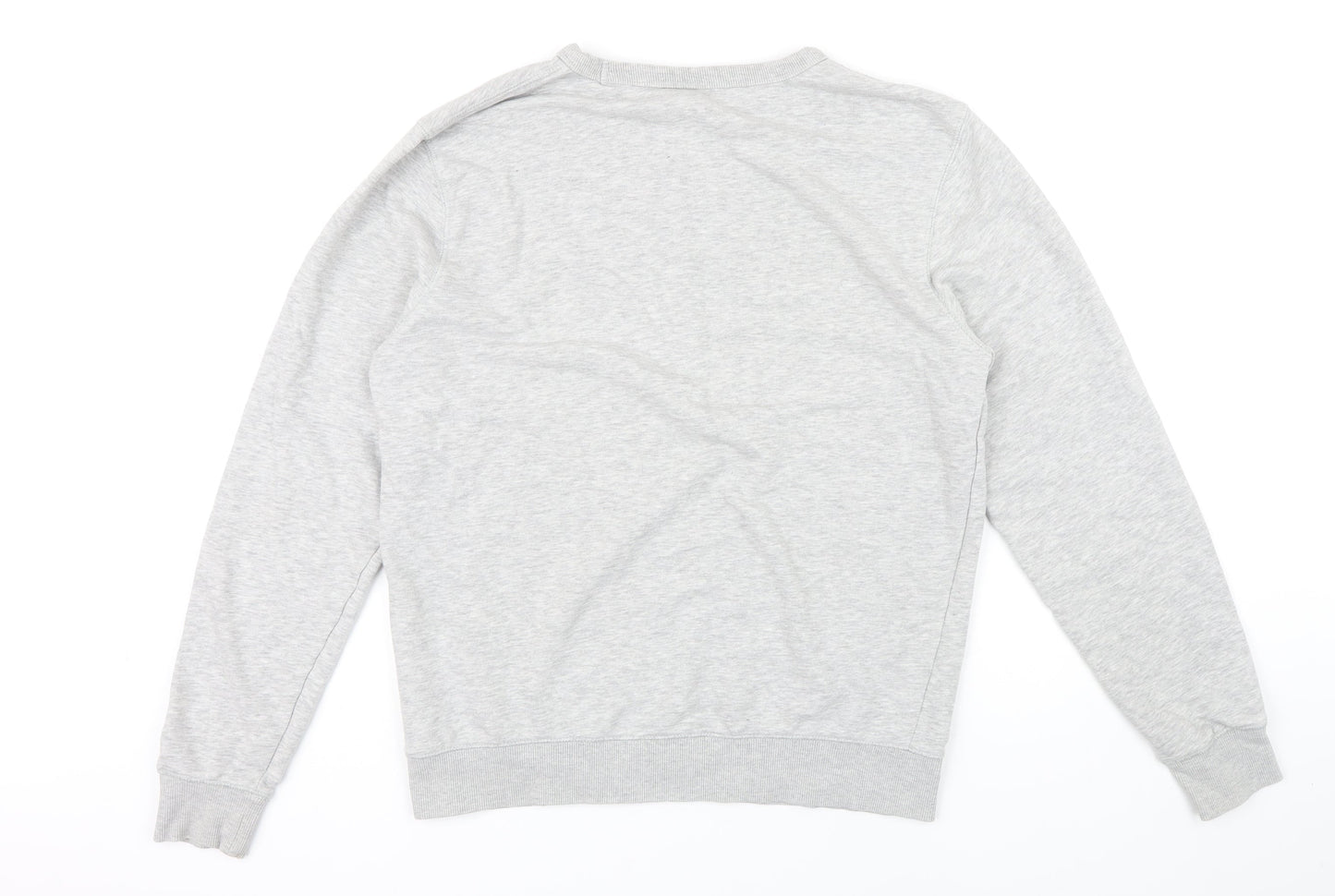 H&M` Womens Green Viscose Pullover Sweatshirt Size M