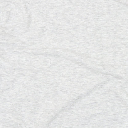 H&M` Womens Green Viscose Pullover Sweatshirt Size M