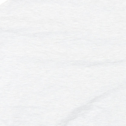 H&M Womens Grey Cotton Pullover Sweatshirt Size M - Paris