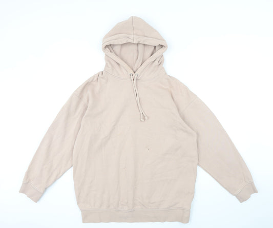 Womens UK Size S H&M Mama Beige Pullover Hoodie