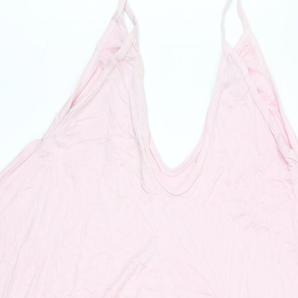 Re Tech UK Womens Pink Cotton Jumpsuit One-Piece Size L