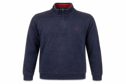 Crew Clothing Blue Cotton Pullover Sweatshirt Size M