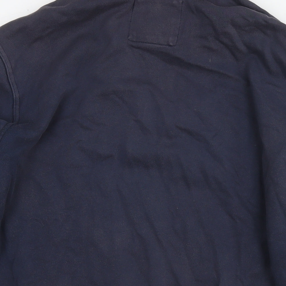 Mens UK Size M Crew Clothing Blue Pullover Sweatshirt