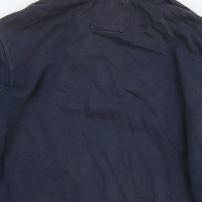 Mens UK Size M Crew Clothing Blue Pullover Sweatshirt