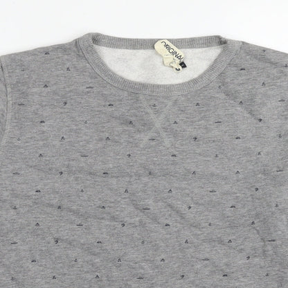 Womens UK Size S Jack Wills Grey Pullover Sweatshirt