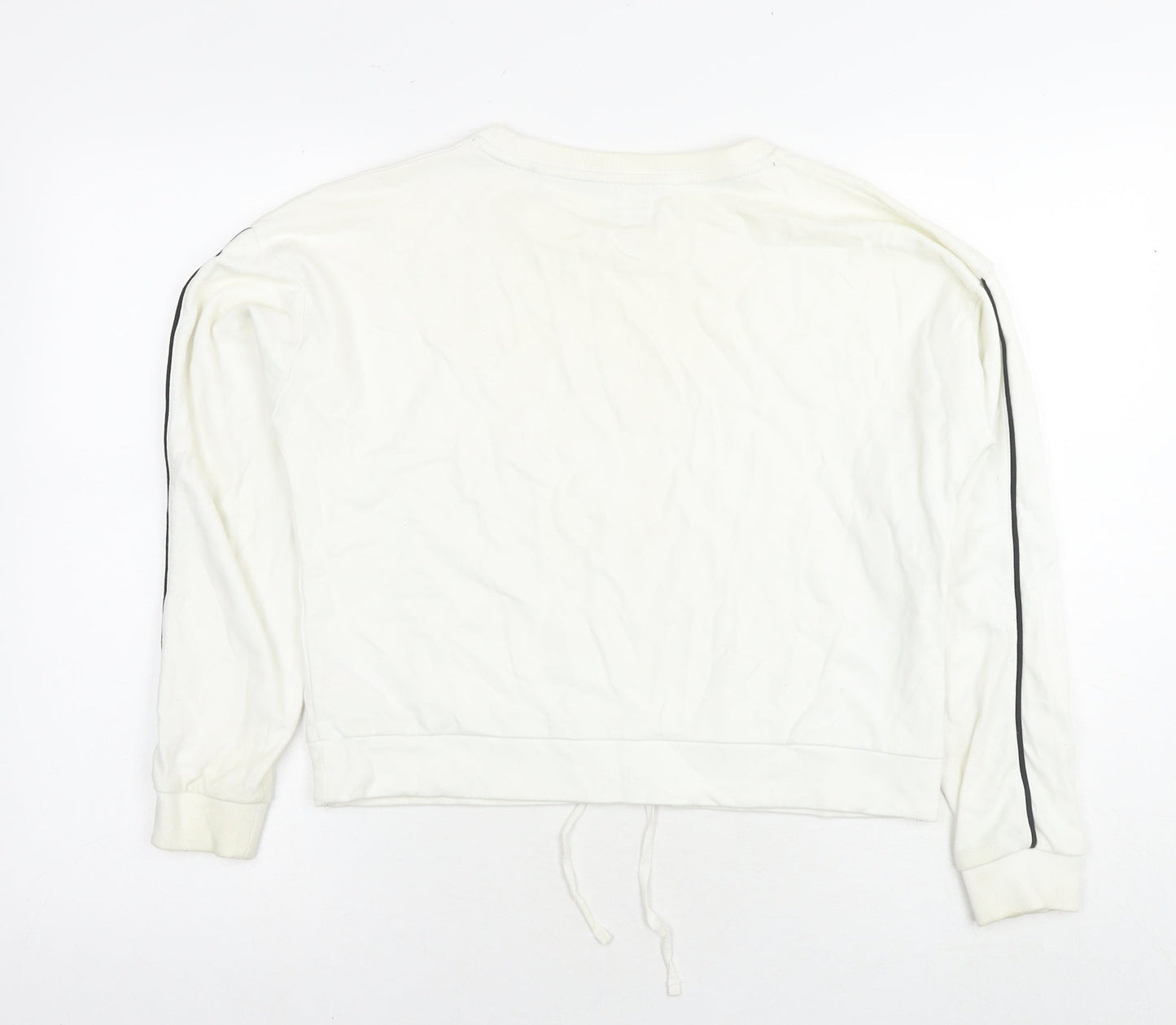 Womens UK Size 10 Jack Wills White Pullover Hoodie