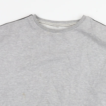 Blend Womens Grey Cotton Pullover Hoodie Size L Pullover
