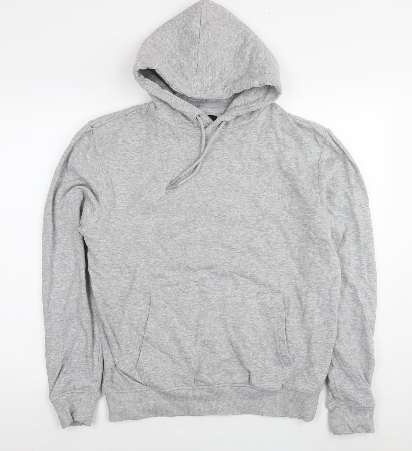 Threadbare Womens Grey Cotton Pullover Hoodie Size M Pullover