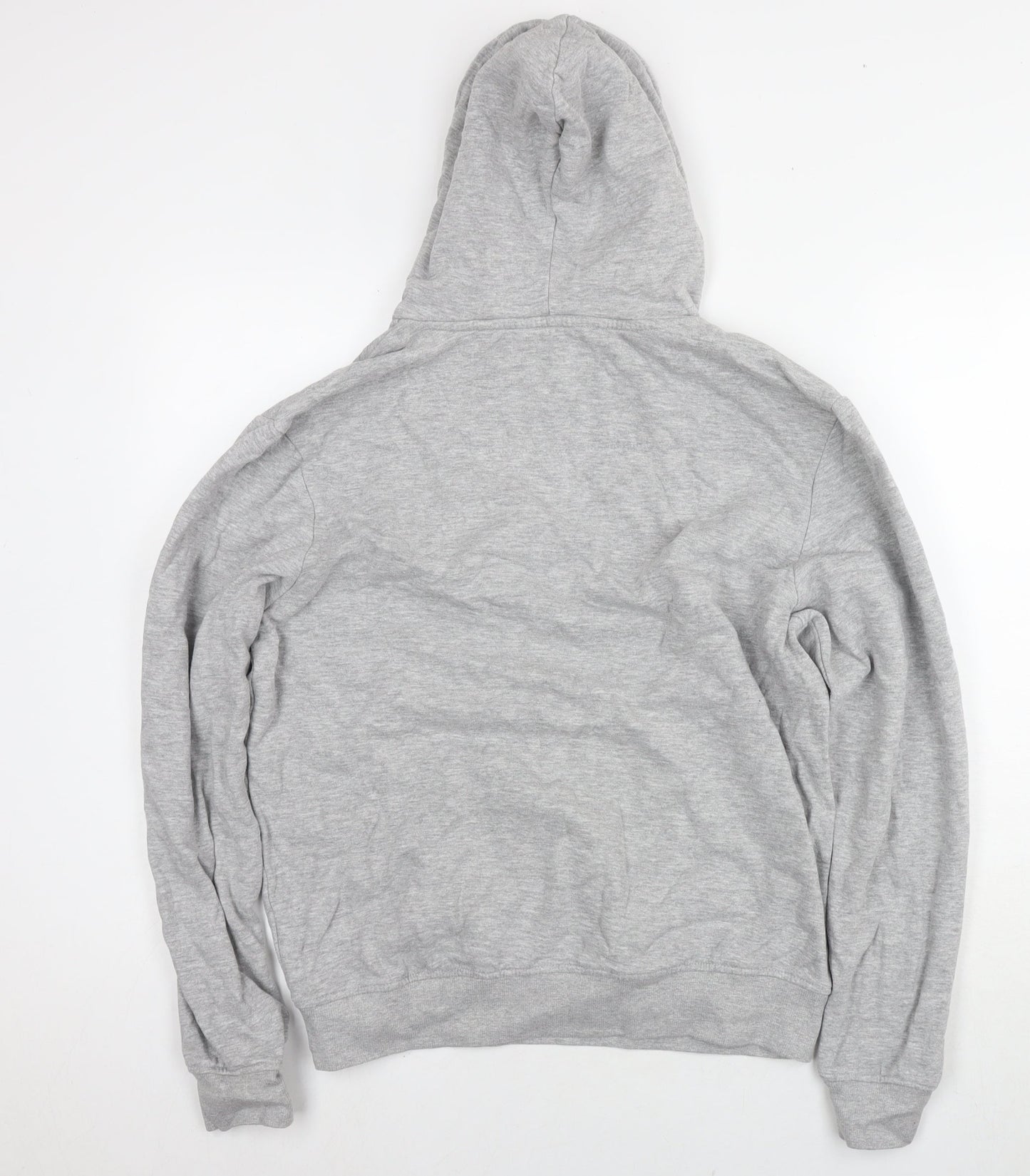 Threadbare Womens Grey Cotton Pullover Hoodie Size M Pullover