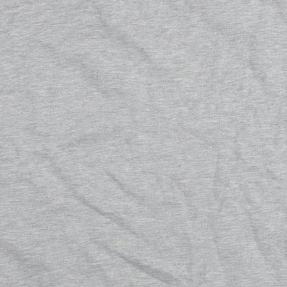 Womens UK Size L Pull&Bear Grey Pullover Hoodie