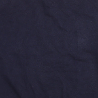 Saint Jude Mens Blue Cotton Pullover Sweatshirt Size XL