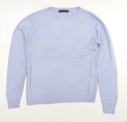 Womens UK Size 14 Marks and Spencer Blue Pullover Jumper