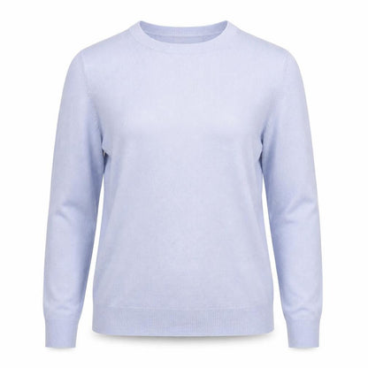 Marks & Spencer Womens Blue Round Neck Acrylic Pullover Jumper Size 14