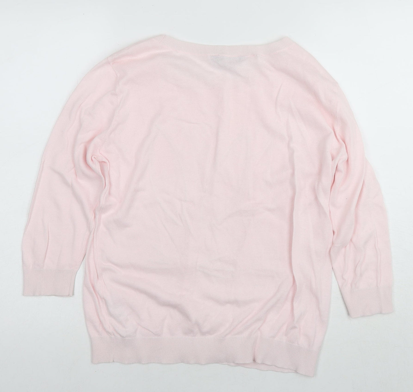 Womens UK Size 16 Dorothy Perkins Pink Pullover Jumper
