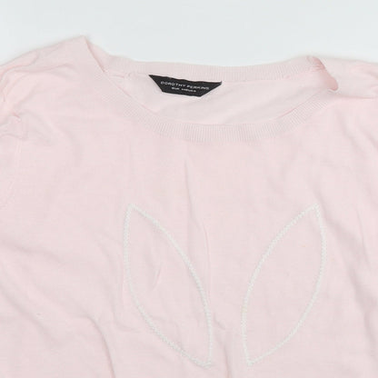Womens UK Size 16 Dorothy Perkins Pink Pullover Jumper