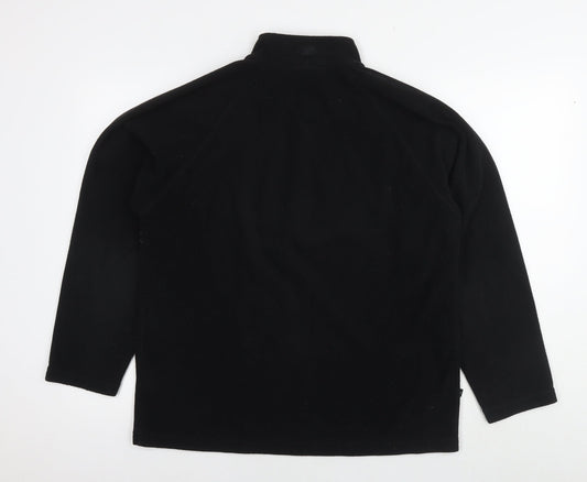 Mens UK Size M Mountain Life Black Pullover Sweatshirt