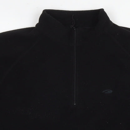 Mens UK Size M Mountain Life Black Pullover Sweatshirt