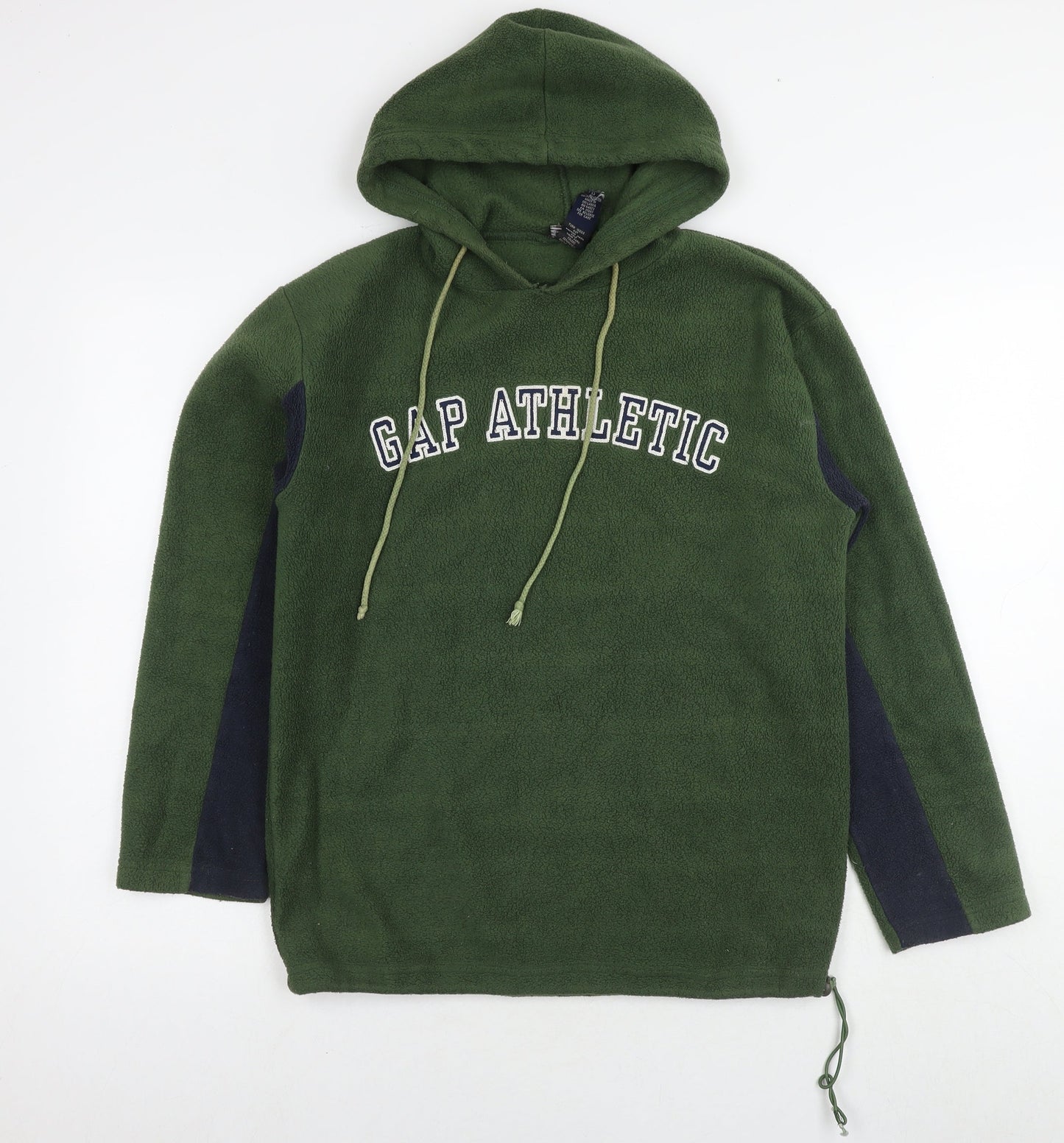 Mens UK Size XS Gap Green Pullover Hoodie