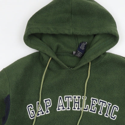 Mens UK Size XS Gap Green Pullover Hoodie