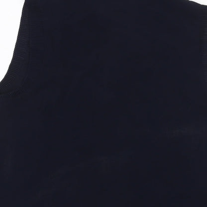 Womens UK Size 8 H&M Blue Basic Tank