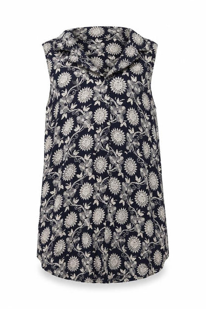 Womens UK Size 10 Glamorous Blue Basic Tank