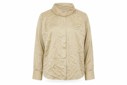 Sommermann Womens Gold Polyester Basic Blouse Size 20 Mock Neck