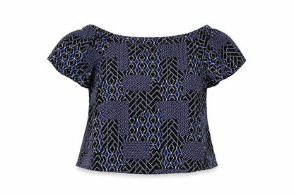 Womens UK Size 12 New Look Black Basic Blouse