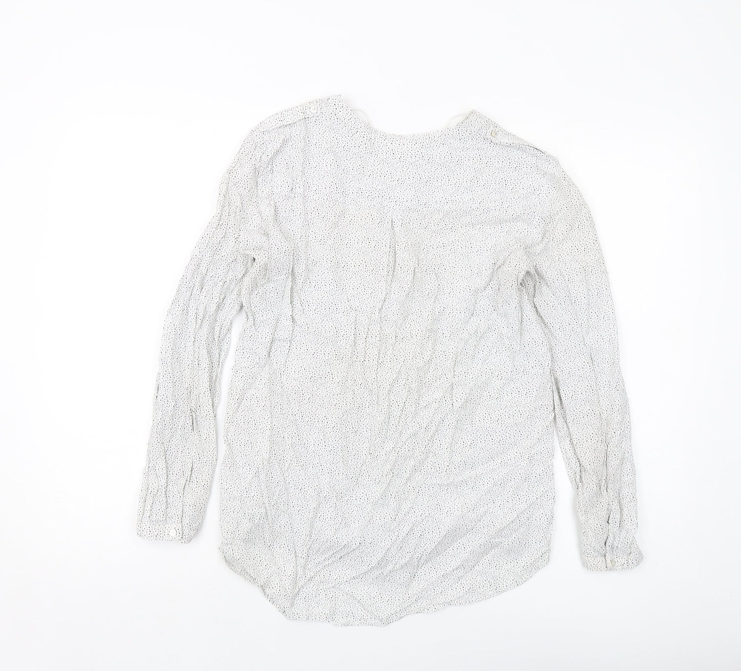 Womens UK Size 12 Esprit White Basic Blouse