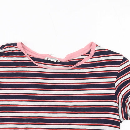 Womens UK Size S Monki Multicoloured Basic T-Shirt