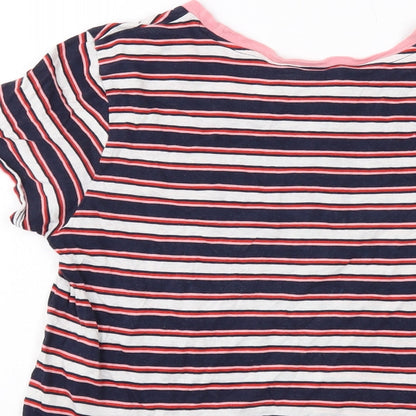 Womens UK Size S Monki Multicoloured Basic T-Shirt