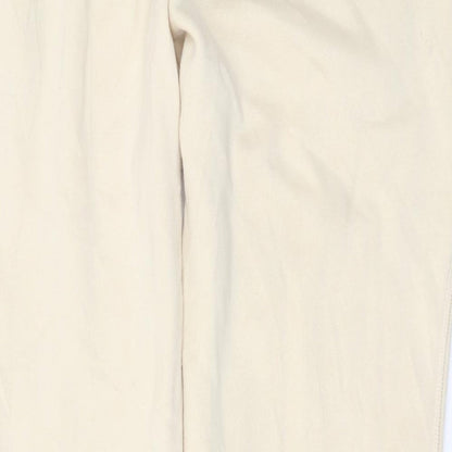 Womens UK Size 10 Disney Regular Fit Sweatpants Beige Trousers