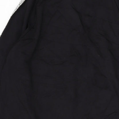 Oliver Bonas Womens Black Cotton Pullover Sweatshirt Size 14 Pullover