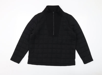 Mens UK Size M Gap Black Pullover Sweatshirt