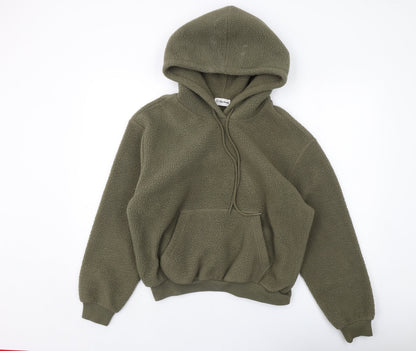 The Drop Womens Green Polyester Pullover Hoodie Size M Pullover