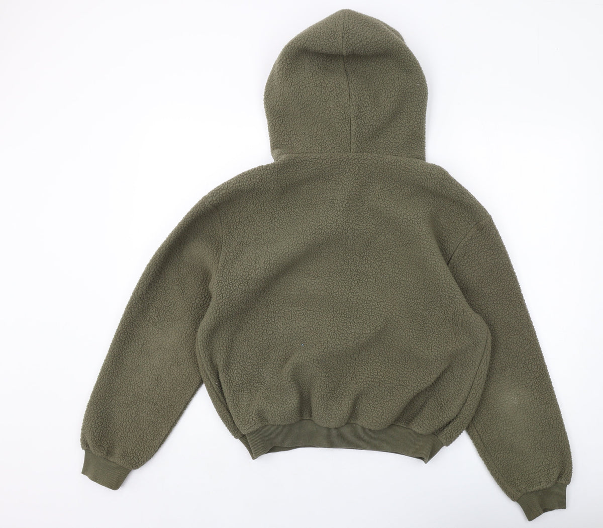 The Drop Womens Green Polyester Pullover Hoodie Size M Pullover
