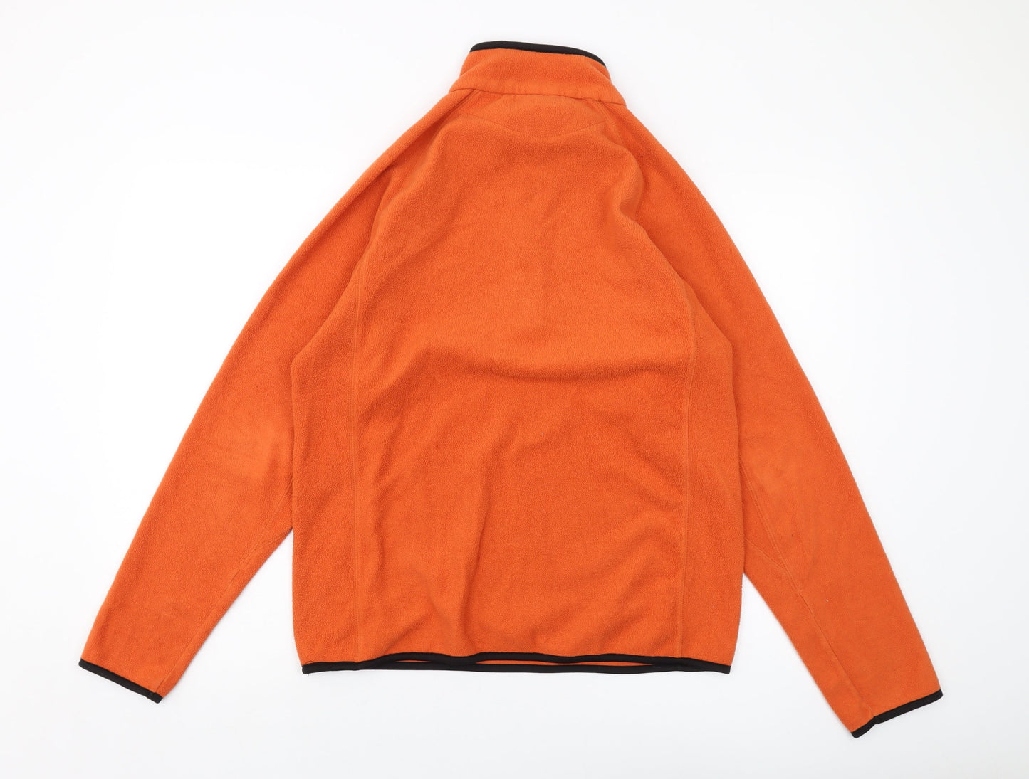 Mens UK Size M Cotton Traders Orange Pullover Sweatshirt
