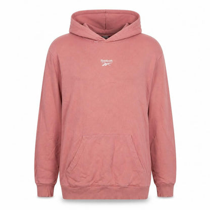 Womens UK Size M Reebok Pink Pullover Hoodie